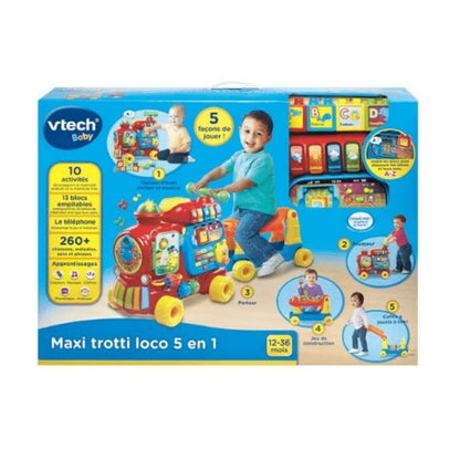 PORTEUR MAXI TROTTI LOCO 5 EN 1 – VTECH