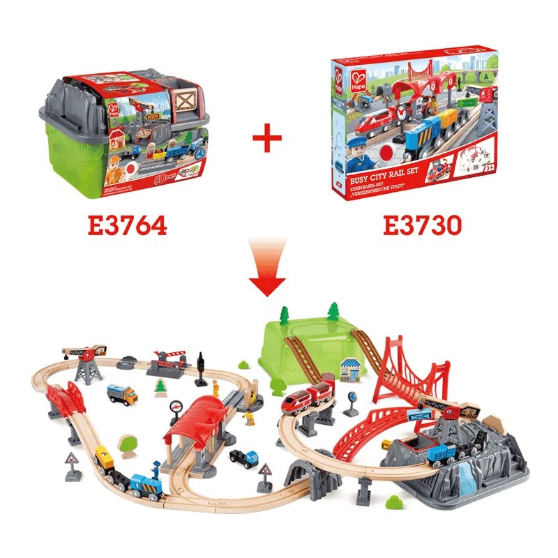 train en bois BUCKET-BUILDER – HAPE