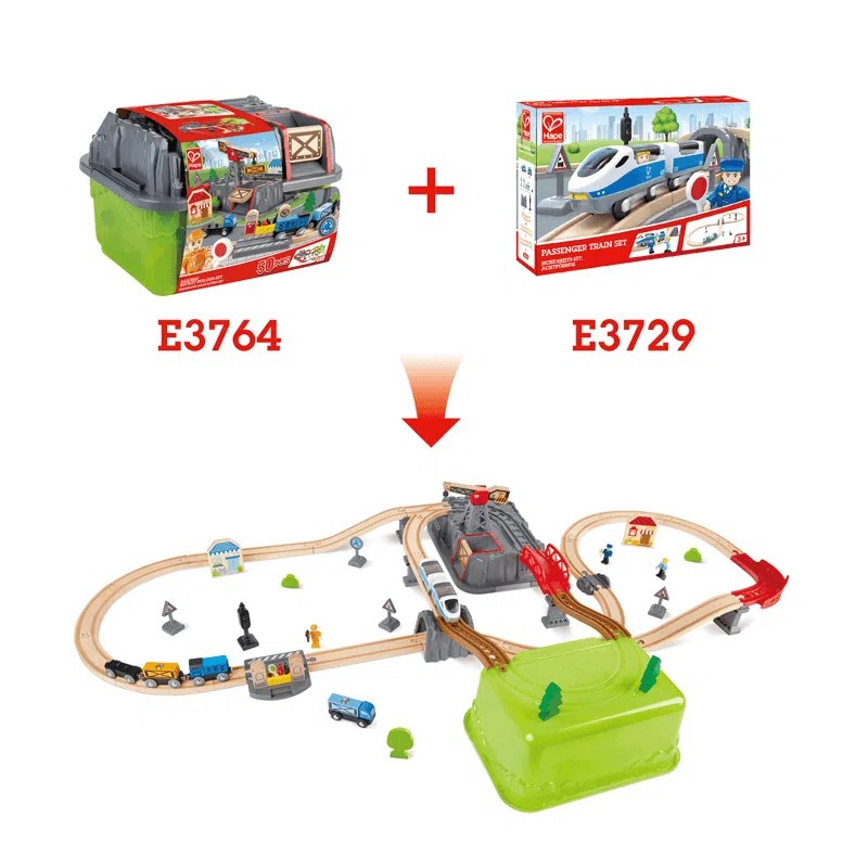 train en bois BUCKET-BUILDER – HAPE