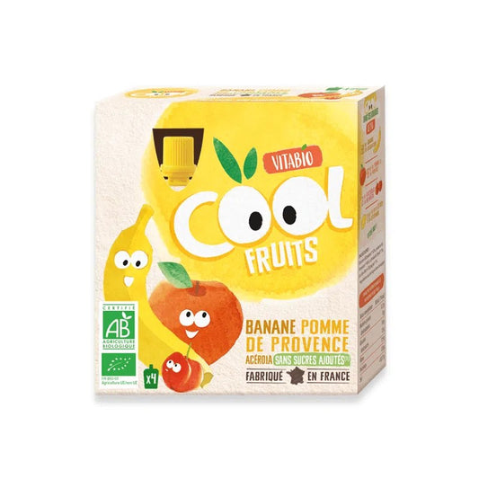 VITABIO COOL FRUITS BANANE POMME DE PROVENCE