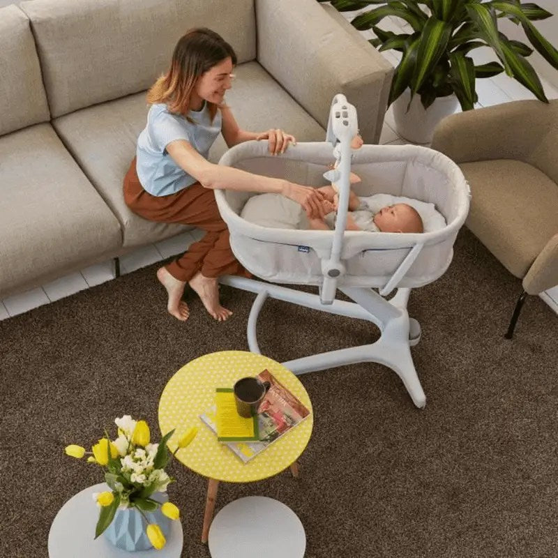 CHICCO Transat berceau 4 en 1 – Baby Hug – Aquarelle