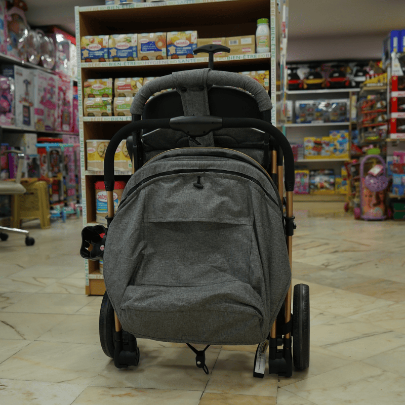 Poussette Belecoo B1 Réversible  – Beige-