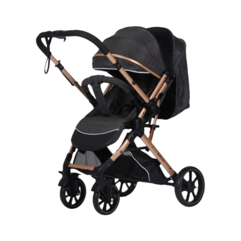 Poussette Belecoo B1  Réversible – Noir-