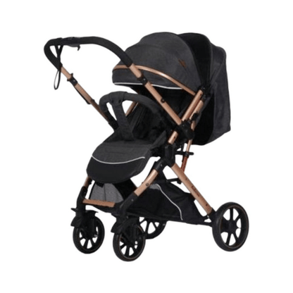 Poussette Belecoo B1  Réversible – Noir-