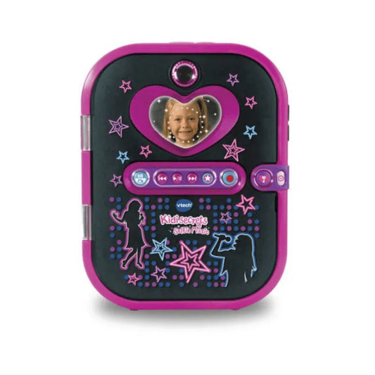 JOURNAL INTIME ÉLECTRONIQUE SELFIE MUSIC NOIR KIDISECRETS-VTECH