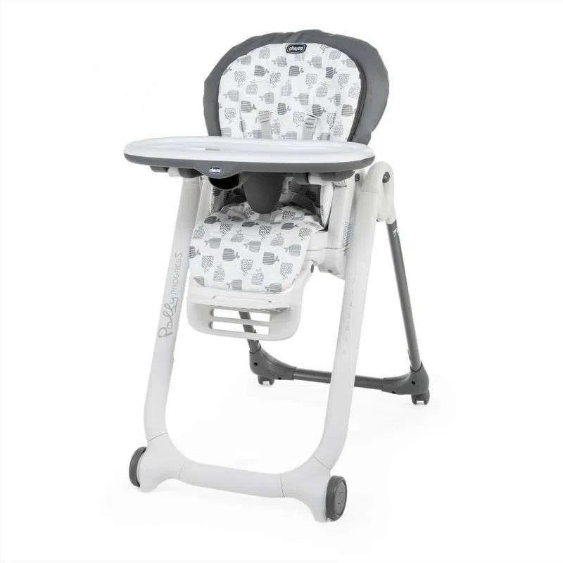 Chaise Haute Bébé Polly Progres5 Grey CHICCO