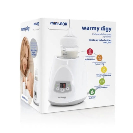 Chauffe-biberon warmy digy blanc