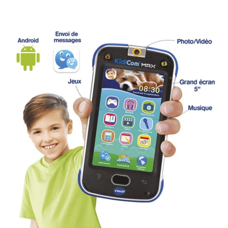 TÉLÉPHONE KIDICOM MAX BLEU – VTECH