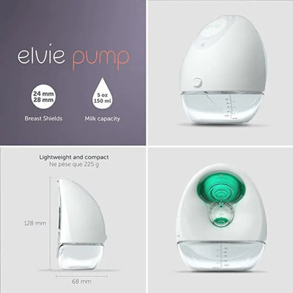 tire-lait electrique portable mains Libres _ Elvie pump