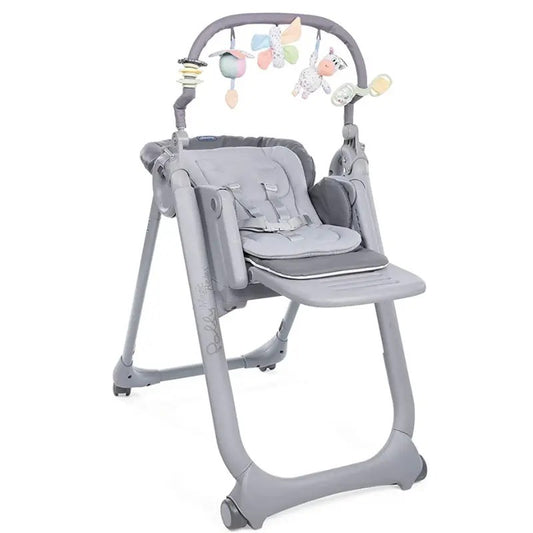 Chaise haute Polly Magic Relax Graphite – CHICCO