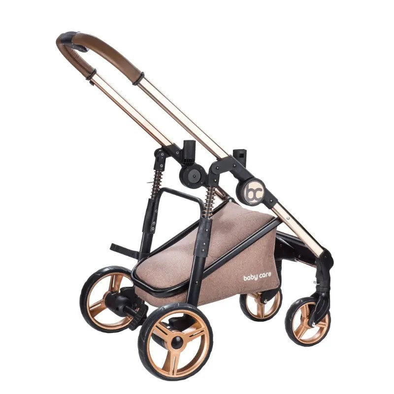 poussette duo BABY CARE – noir silver