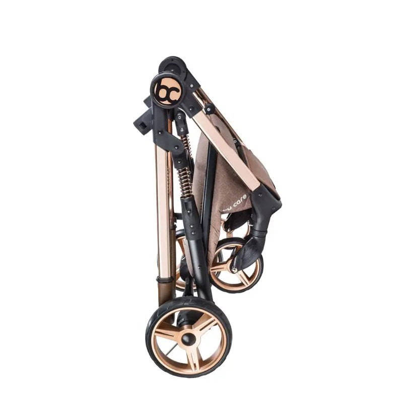 poussette duo BABY CARE – gris silver