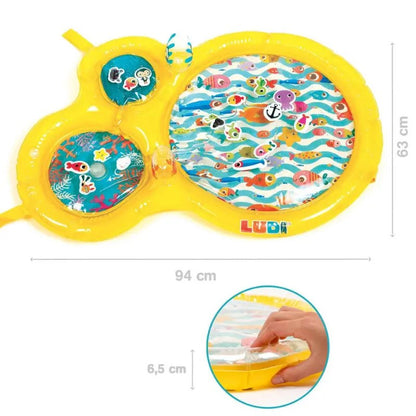 Ludi Maxi tapis d’eau Jaune
