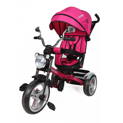 TRICYCLE HARELY MUSICAL ET LUMINEUX ROSE – MON BEBE