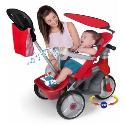 TRICYCLE BABY TRIKE EASY EVOLUTION ROUGE- FEBER