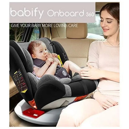 Siège d’auto Isofix 360 Noir – Burbay