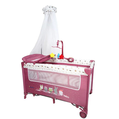LIT PARC P612 MAUVE WOOD – MON BÉBÉ
