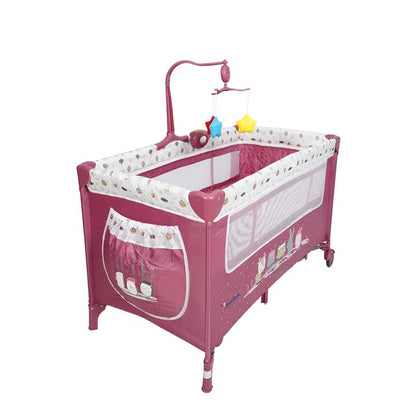 LIT PARC P612 MAUVE WOOD – MON BÉBÉ