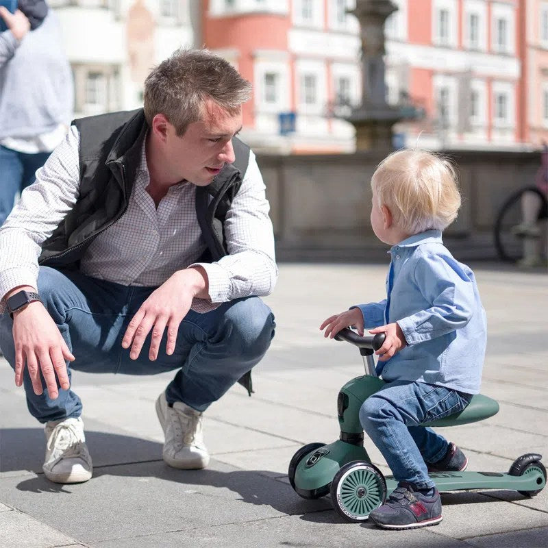 Scoot And Ride Trottinette 2en1 Highwaykick 1 – Forest