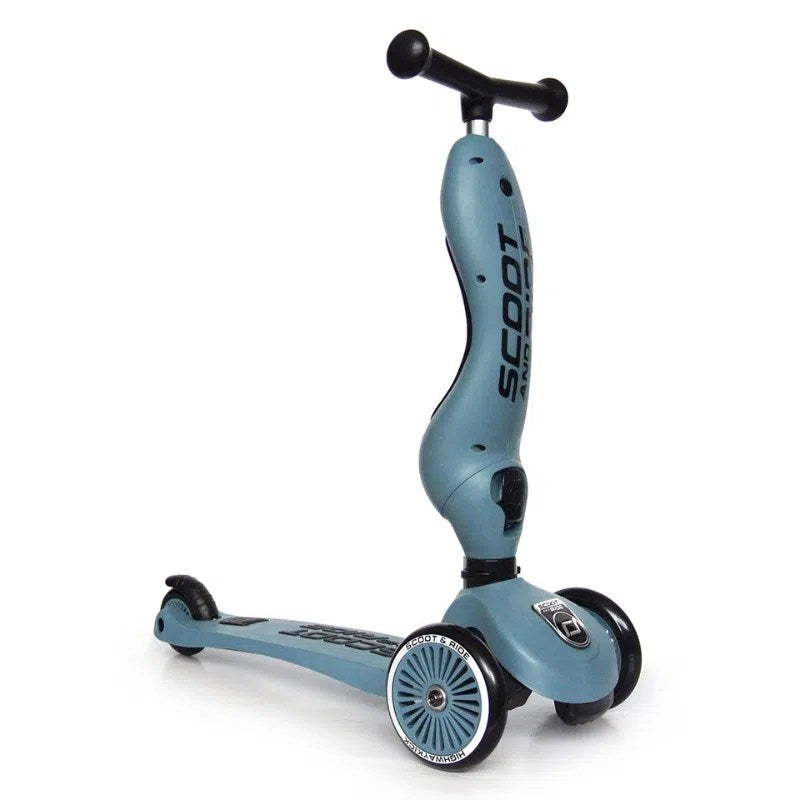 Scoot and Ride Trotinette pour enfant Highwaykick 1 – Bleu Acier