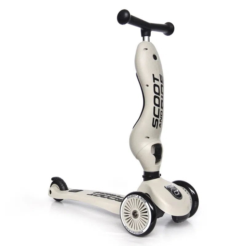Scoot And Ride Trottinette 2en1 Highwaykick 1 – Ecru