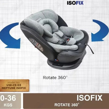 Siege auto Grp0/1/2/3 Rotatif Isofix