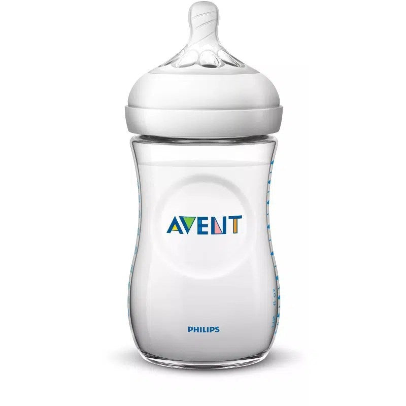 Philips AVENT 2 Tétines Natural Variable +3m conçue pour les bébés en pleine croissance.