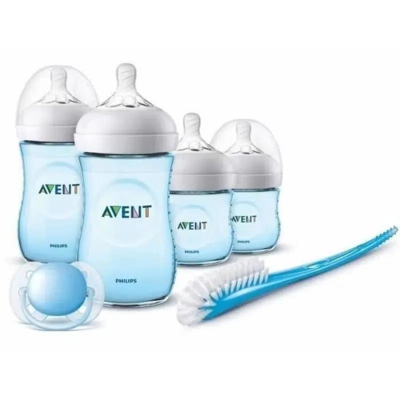 Kit nouveau-né Natural bleu AVENT SCD301/04