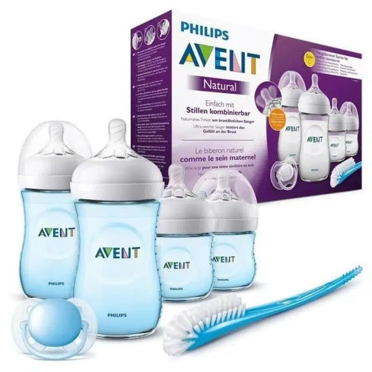 Kit nouveau-né Natural bleu AVENT SCD301/04