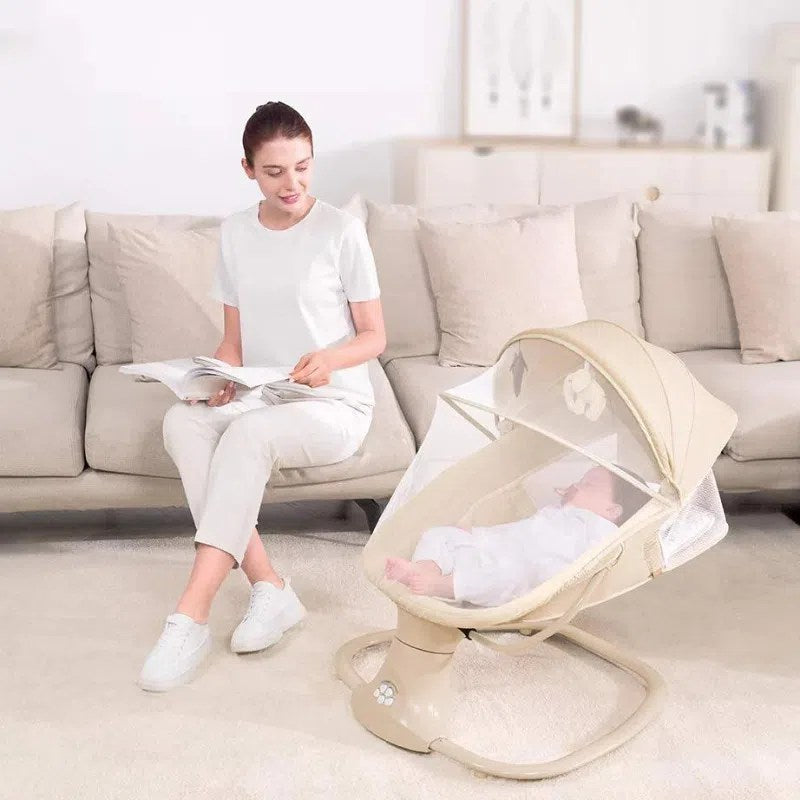 Balancelle électrique 3 en 1 Beige – MASTELA