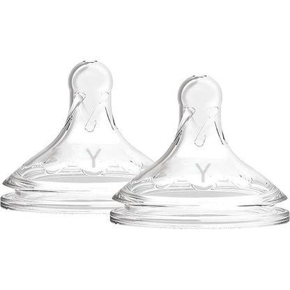 Dr. Brown’s Pack de 2 Tétines Cole large et Coupe en Y 9M+