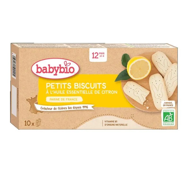 Petits Biscuits Citron 160g – Babybio