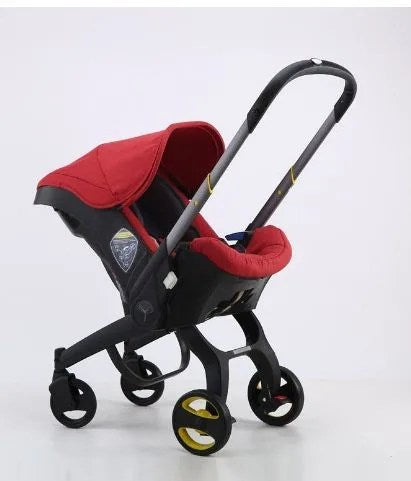 Poussette Siège-Auto 2in1 (style Doona )-rouge