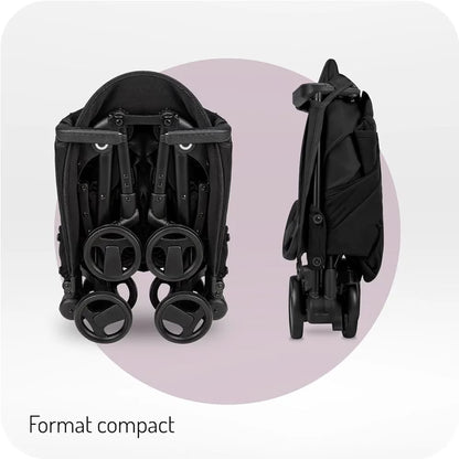 Poussette Burbay Original One of One – Ultra-Légère 5.5kg –  Black