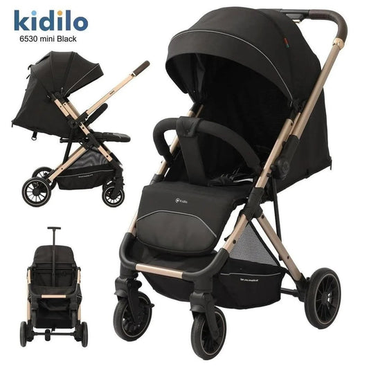 Poussette 6530 Mini – Kidilo noir