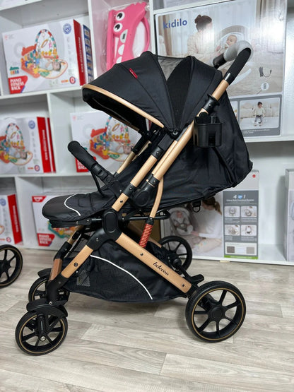 Poussette Belecoo B1 Réversible – Noir-