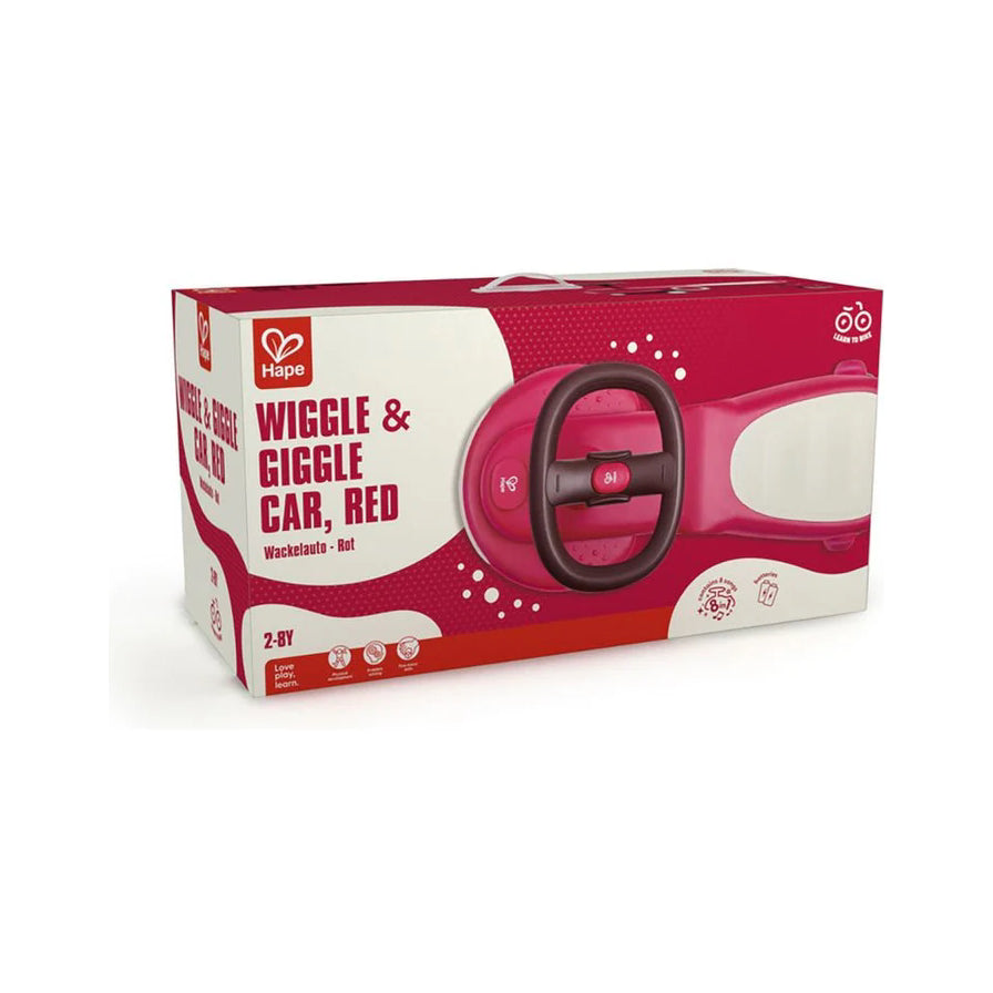 Wiggle & Giggle Car – Red