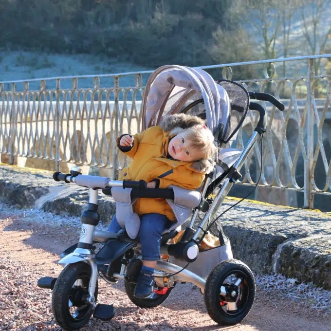 Tricycle Poussette Pliable Multifonction