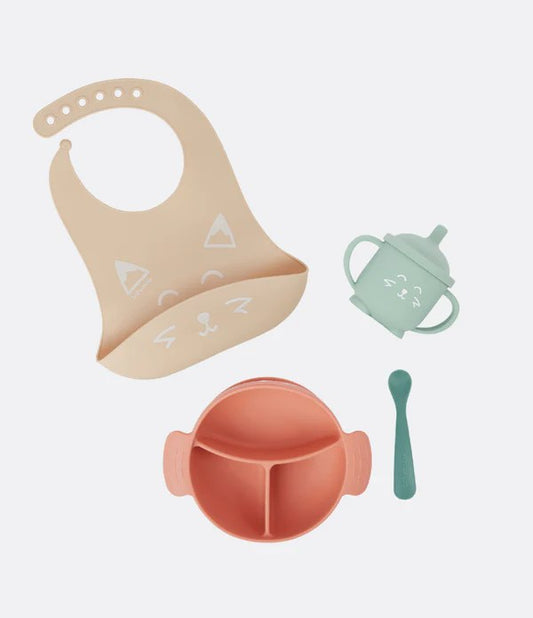 Babymoov Coffret repas LEARN’ISY pink