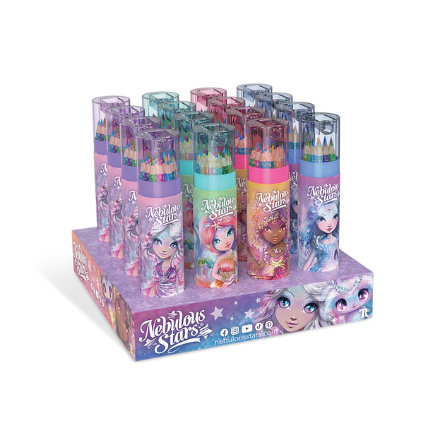 Tube de Crayons de Couleur et Crayon à Papier – Nebulous Stars