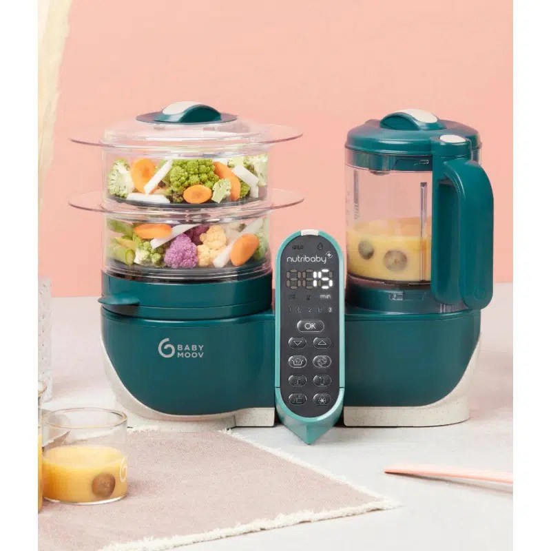 Robot Cuiseur Nutribaby (+) Opal Green – Babymoov