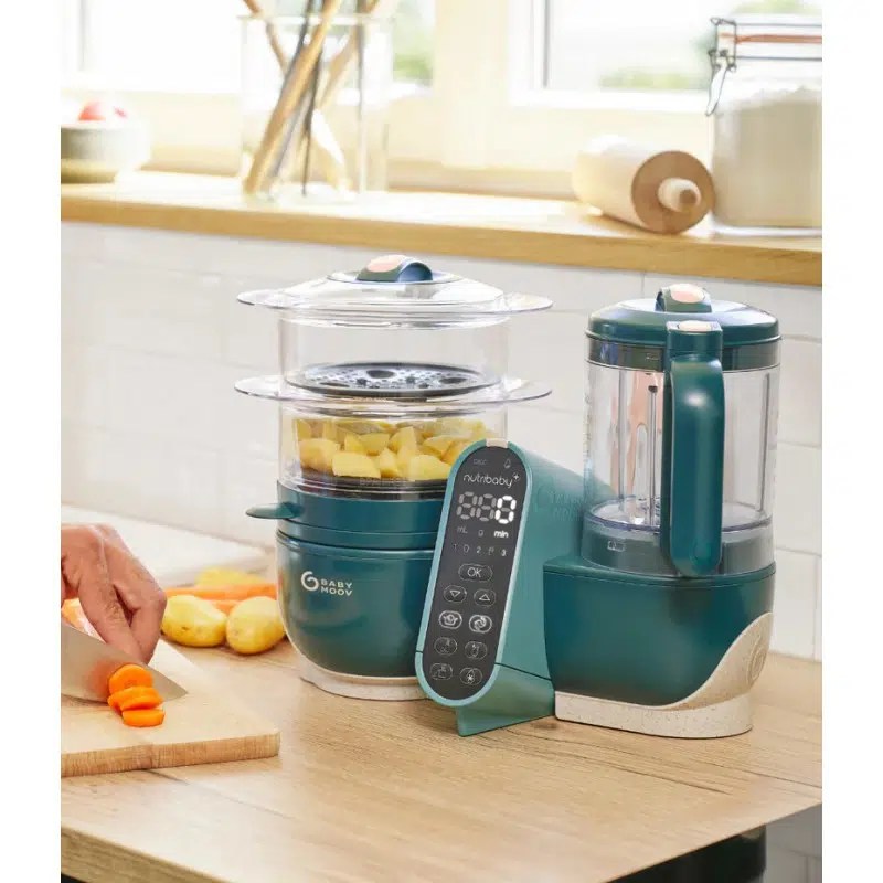 Robot Cuiseur Nutribaby (+) Opal Green – Babymoov