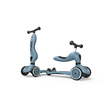 Scoot and Ride Trotinette pour enfant Highwaykick 1 – Bleu Acier