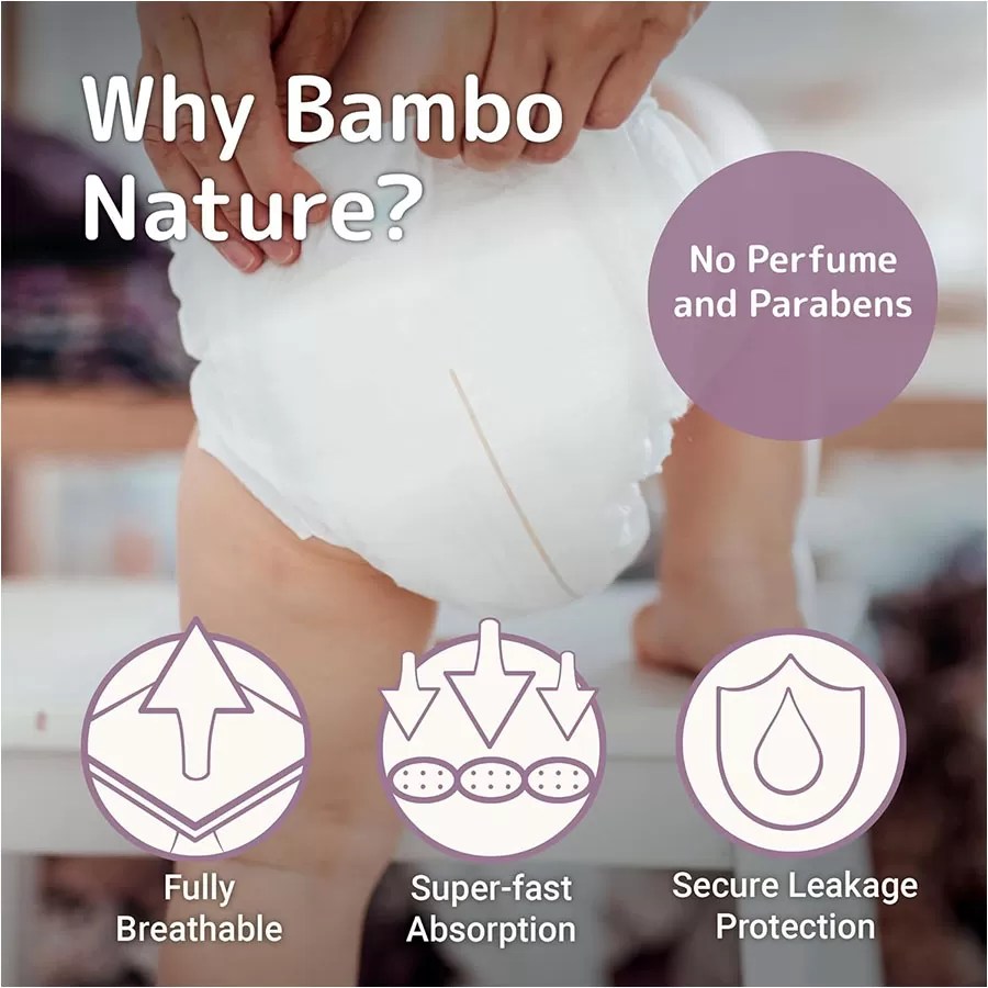 Bambo Nature – Couches Écologiques Taille 4 (7-14 kg)