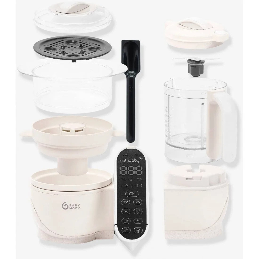 BABYMOOV Nutribaby (+) Mineral Beige Robot cuiseur