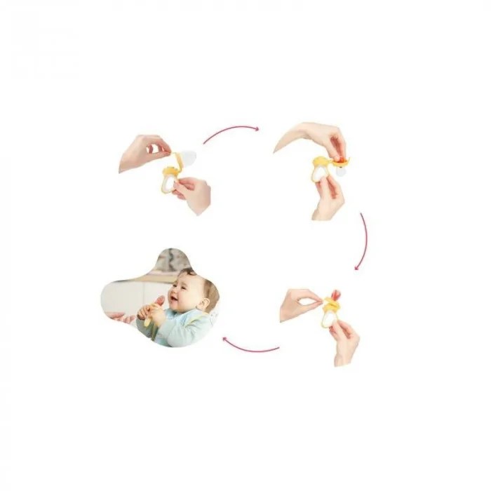 Badabulle Lot de 3 Tétines Grignoteuses bébé