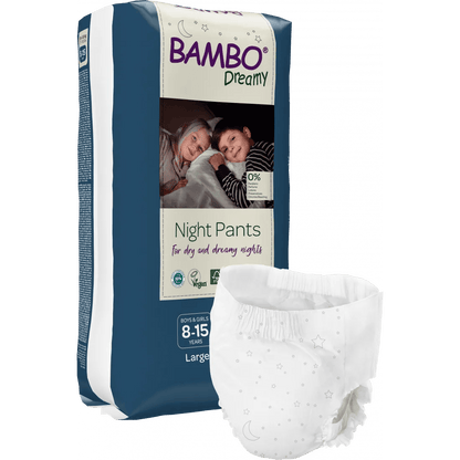 Bambo Dreamy Couche de nuit 35-50kg Taille Large 10 unités