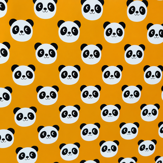 Papier cadeau Panda Miel