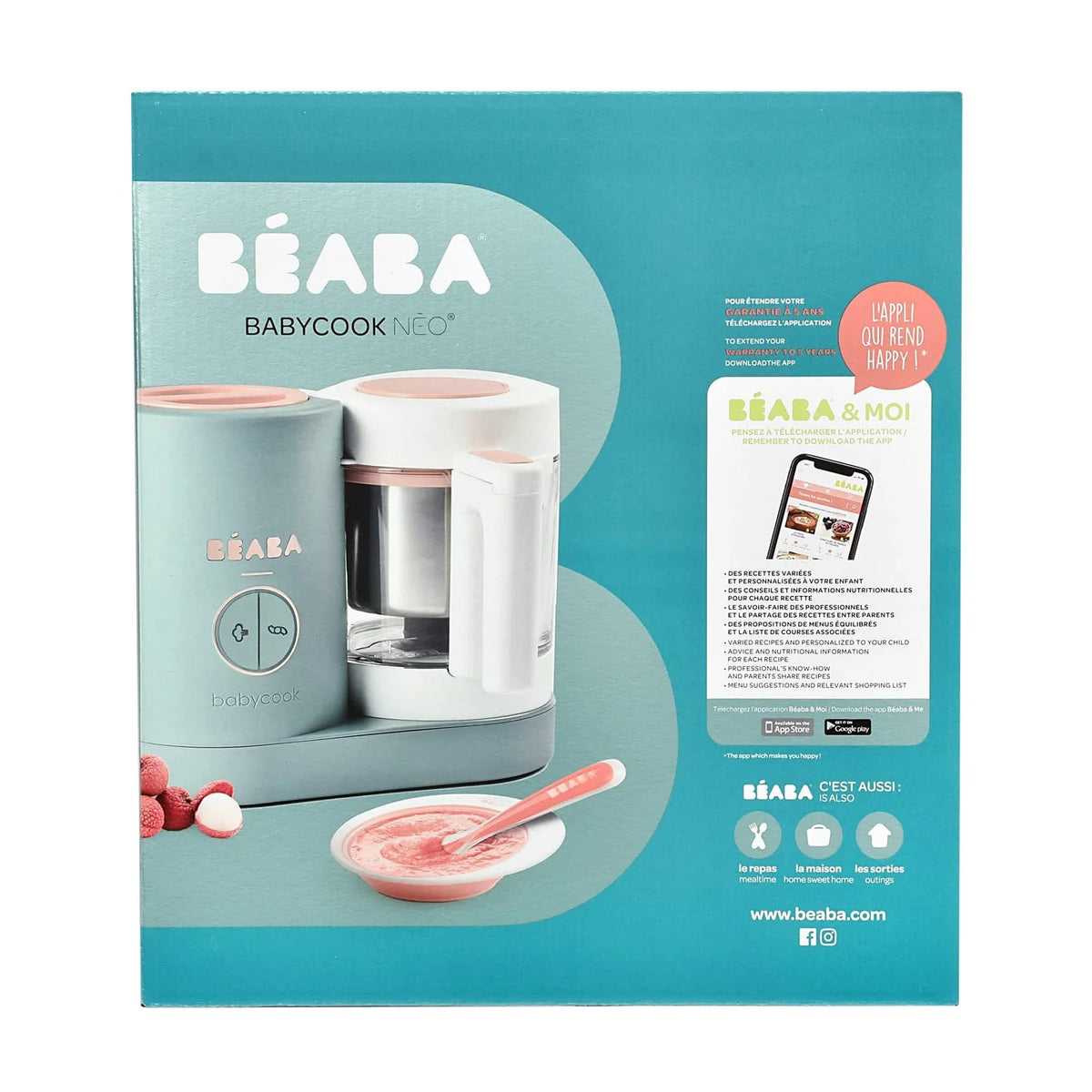 Babycook Béaba Neo Eucalyptus