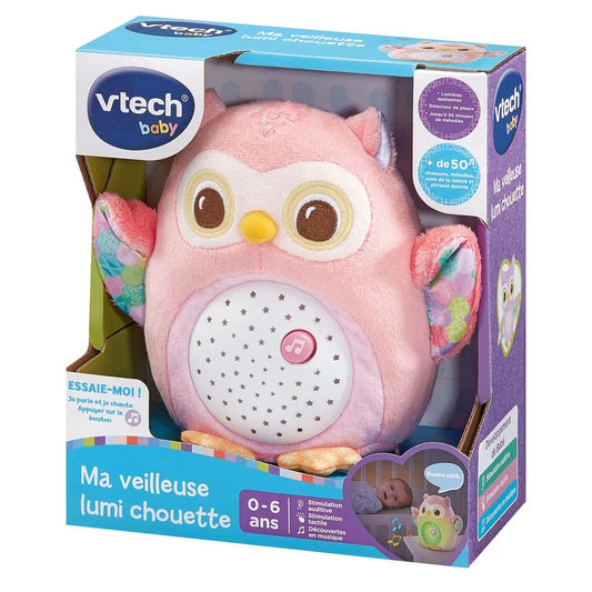 Ma veilleuse lumi chouette rose – Vtech